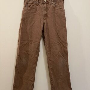 Dickies Men's Relaxed Fit Jeans in Tan